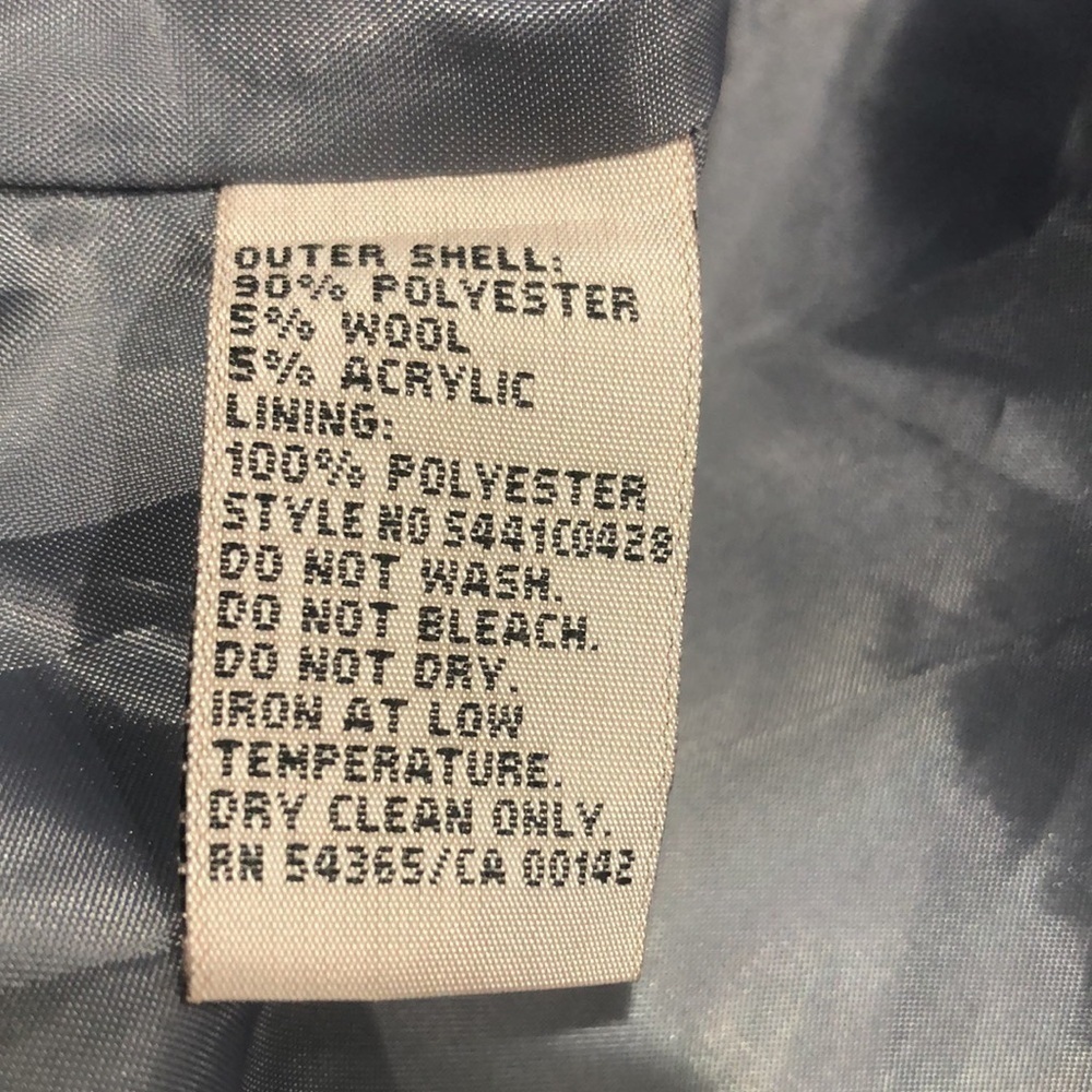 Tanjay Teal Plaid Button-Front Jacket Women's Siz… - image 8